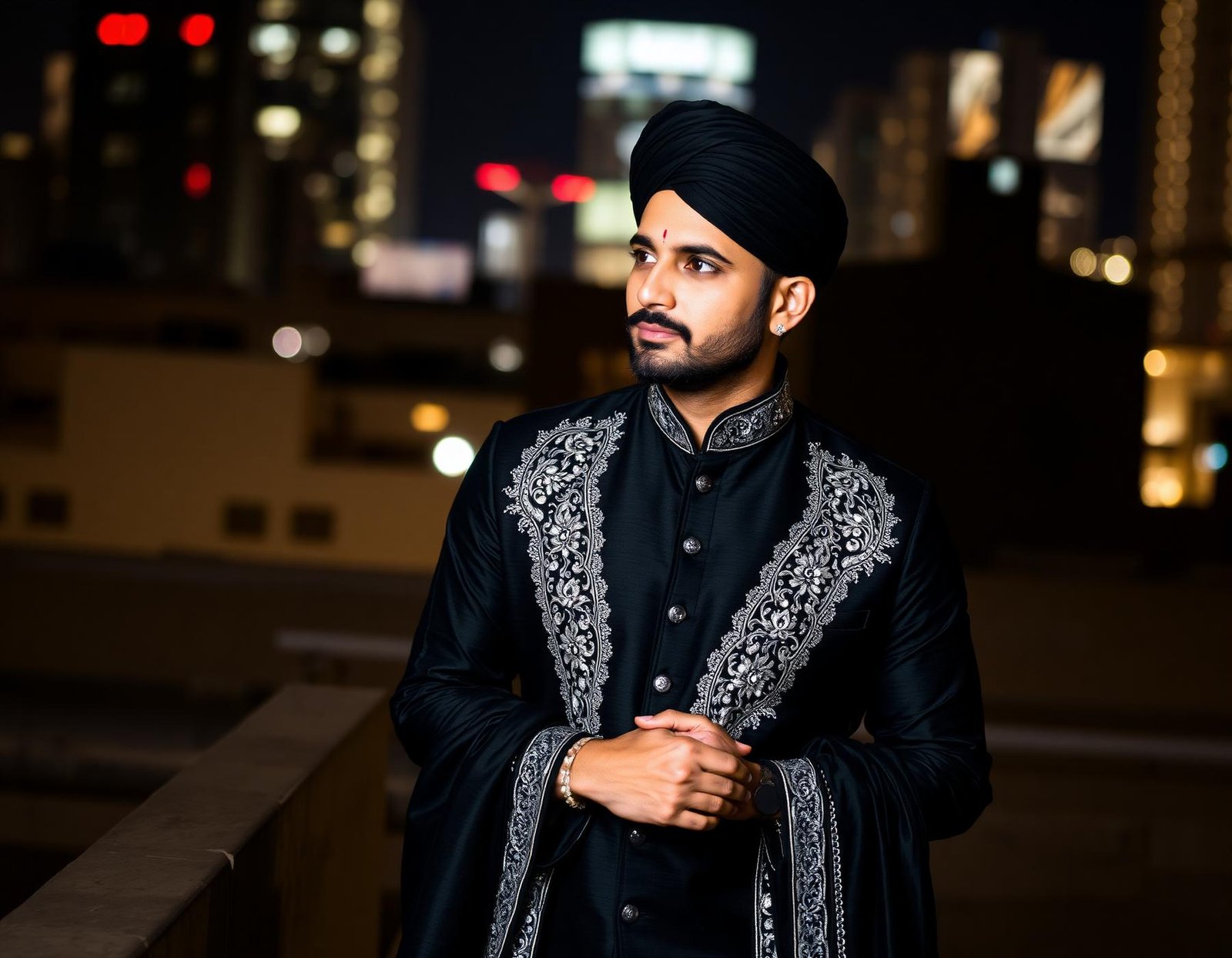 Midnight Bandhgala